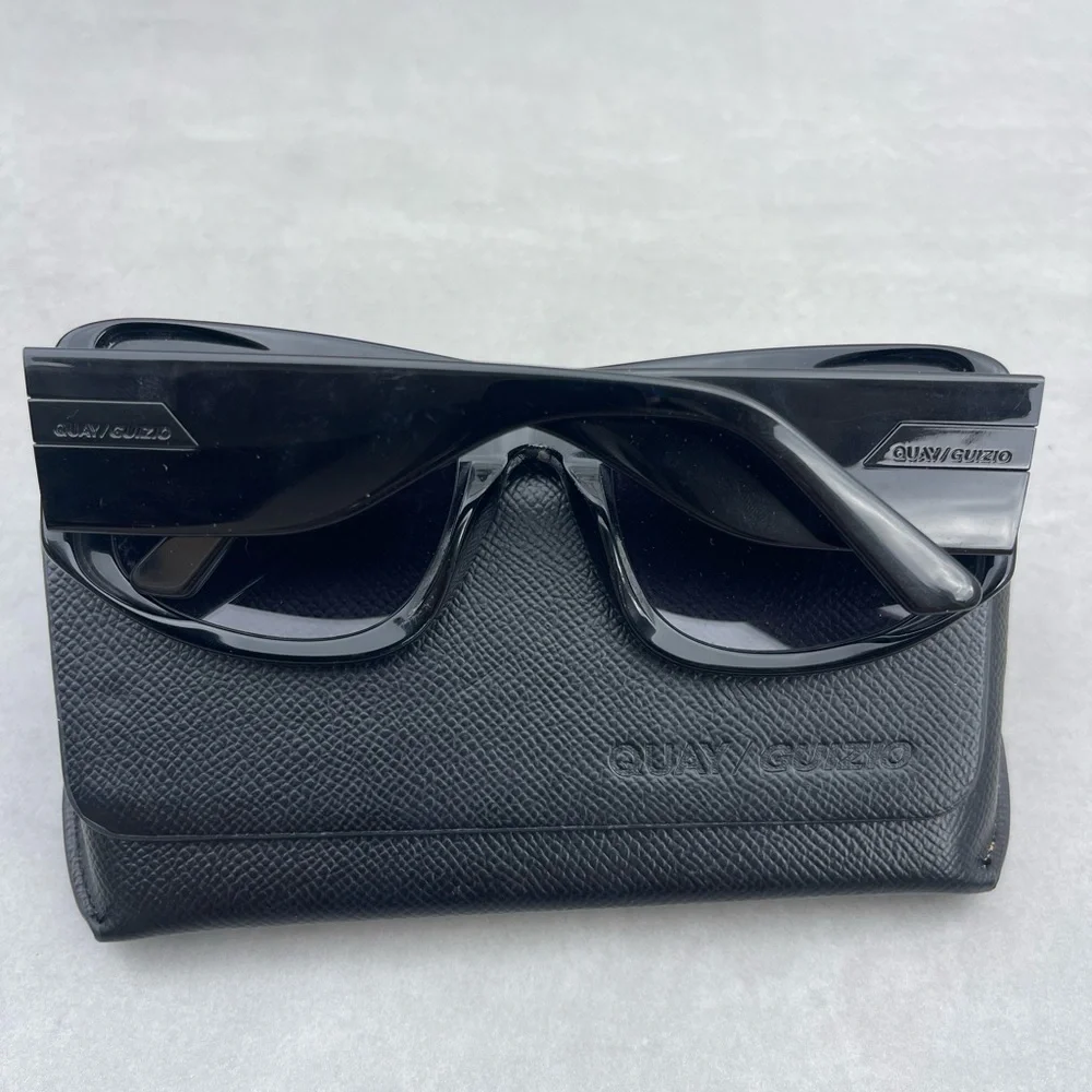 Quay x Guizio Uniform 55mm square sunglasses